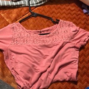 Short sleeve maternity shirt